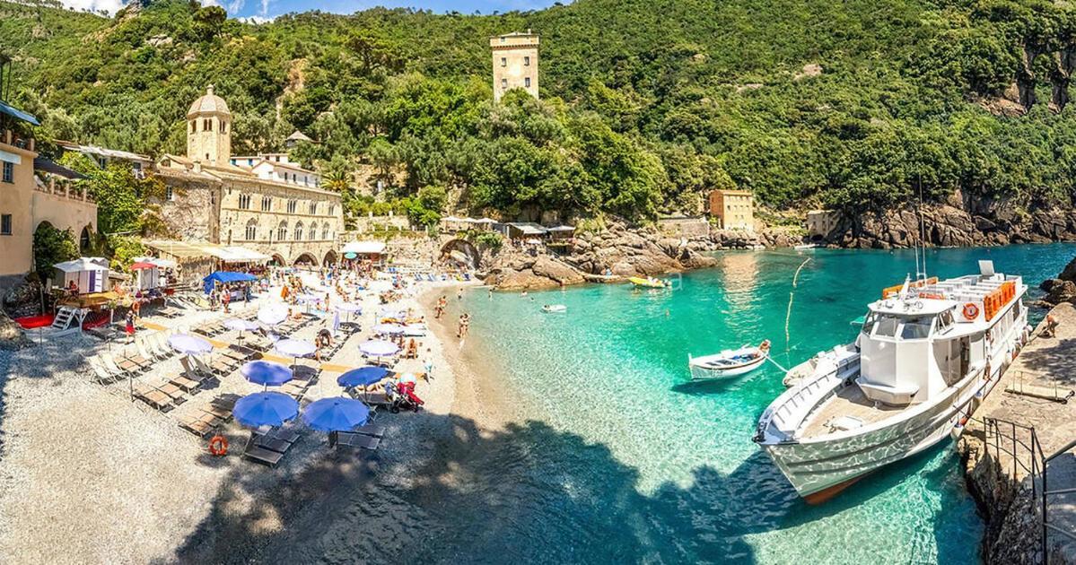 Portofino Appartamento Vista Mare Con Piscina 拉帕洛 外观 照片